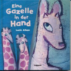 Eine Gazelle in der Hand