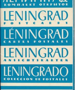 32 Ansichtskarten Leningrad