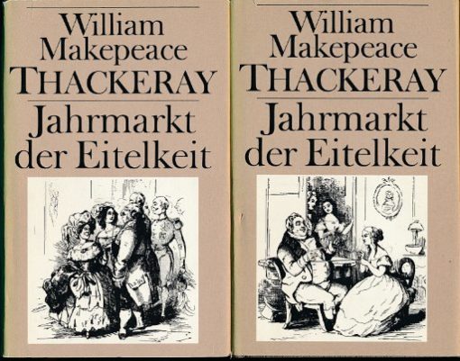 Jahrmarkt der Eitelkeit  Band 1 und 2   DDR-Buch