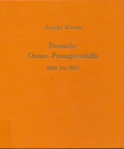 Deutsche Ozean-Passagierschiffe 1850-1895  DDR-Buch
