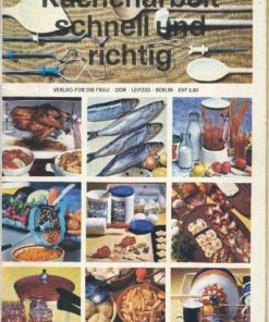 Küchenarbeit schnell und richtig  DDR-Zeitschrift