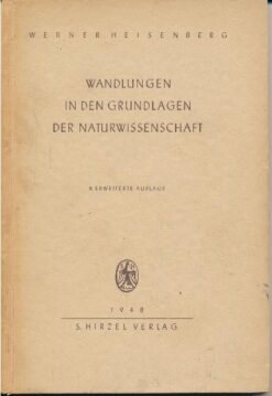 Wandlungen in den Grundlagen der Naturwissenschaft