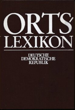 Ortslexikon der DDR  DDR-Buch