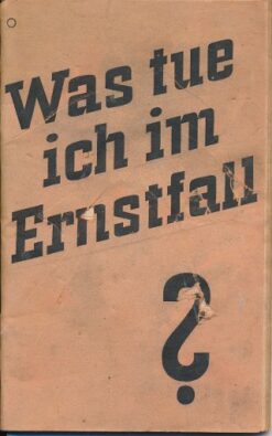 Was tue ich im Ernstfall?