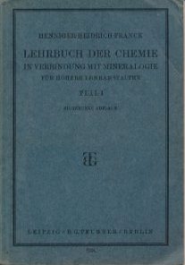 Lehrbuch der Chemie in Verbindung mit Mineralogie  Teil 1