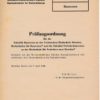 Prüfungsordnung für die Fakultät Bauwesen/Verkehrsbauwesen  DDR-Heft