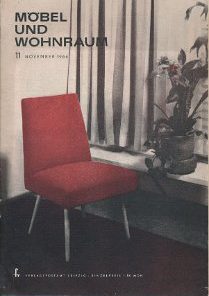 Möbel und Wohnraum 11/1964  DDR-Fachzeitschrift