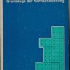 Grundzüge der Matrizenrechnung  DDR-Fachschulfernstudium