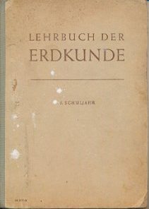 Lehrbuch der Erdkunde für das 5. Schuljahr  DDR-Buch