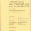 Angewandte Graphologie und Charakterkunde Heft 2/1991