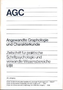 Angewandte Graphologie und Charakterkunde I / 81