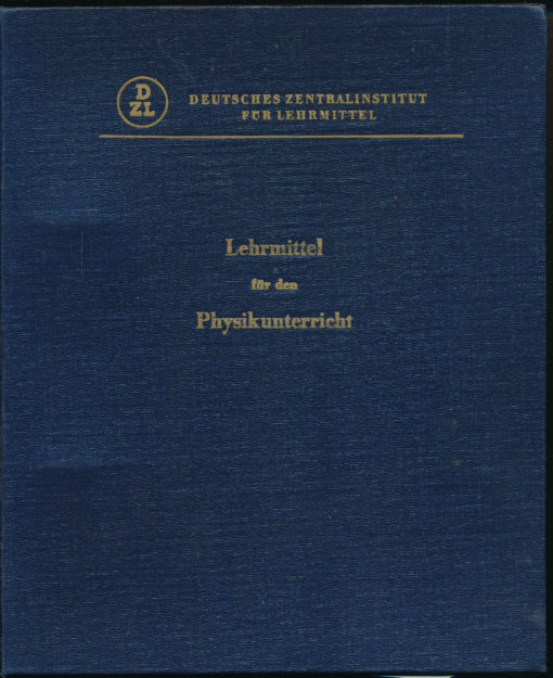 Lehrmittel für den Physikunterricht  DDR-Lehrmaterial