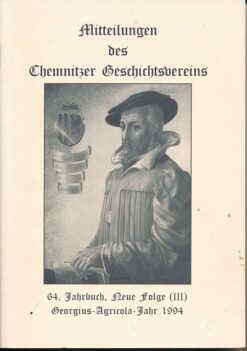 Mitteilungen des Chemnitzer Geschichtsvereins Jahrbuch 1964 Neue Folge III