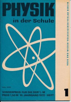 Physik in der Schule  Heft 1-12/1972