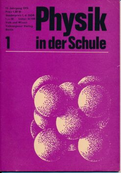 Physik in der Schule  Heft 1-12/1975