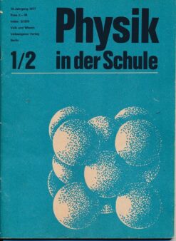 Physik in der Schule  Heft 1-12/1977