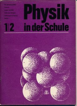 Physik in der Schule  Heft 1-12/1980 außer Heft 11