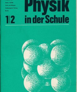 Physik in der Schule  Heft 1-12/1981