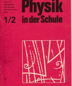 Physik in der Schule  Heft 1-12/1985