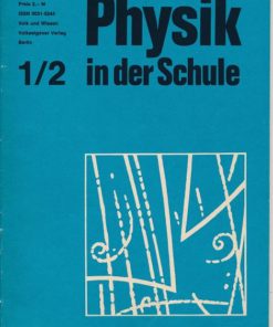 Physik in der Schule  Heft 1-12/1987