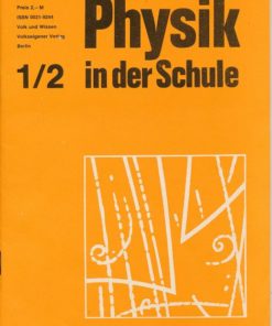 Physik in der Schule  Heft 1-12/1989