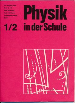 Physik in der Schule  Heft 1-12/1990