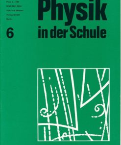 Physik in der Schule  Heft 1-8/1991