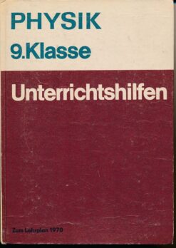 Physik 9.Klasse Unterrichtshilfen