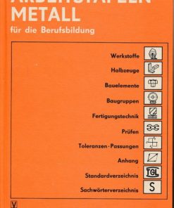 Arbeitstafeln Metall für die Berufsausbildung