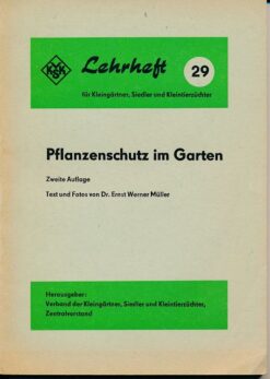 Pflanzenschutz im Garten