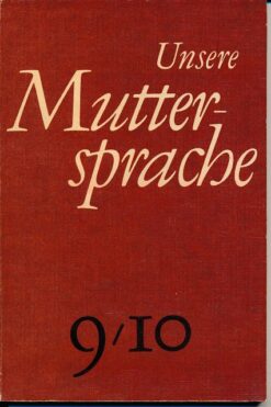 Unsere Muttersprache Klasse 9 / 10