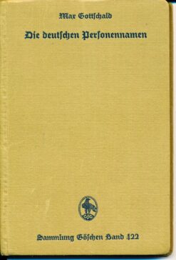 Die deutschen Personennamen