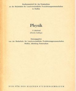 Physik 2.Lehrbrief