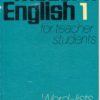 Modern English 1 for teacher students / Word-lists