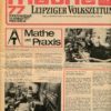 Leipziger Volkszeitung Mathe und Praxis 77 Sonderausgabe Dezember 1977
