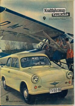 Kraftfahrzeugtechnik 9/1958
