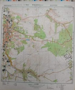 Neuzelle Lawitz Fürstenberger Obere Aue Wiesenaue Oder– Original-Messtischblatt der NVA / N-33-138-C-b-3