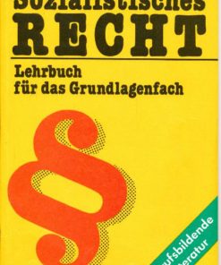 Sozialistisches Recht – Lehrbuch für das Grundlagenfach