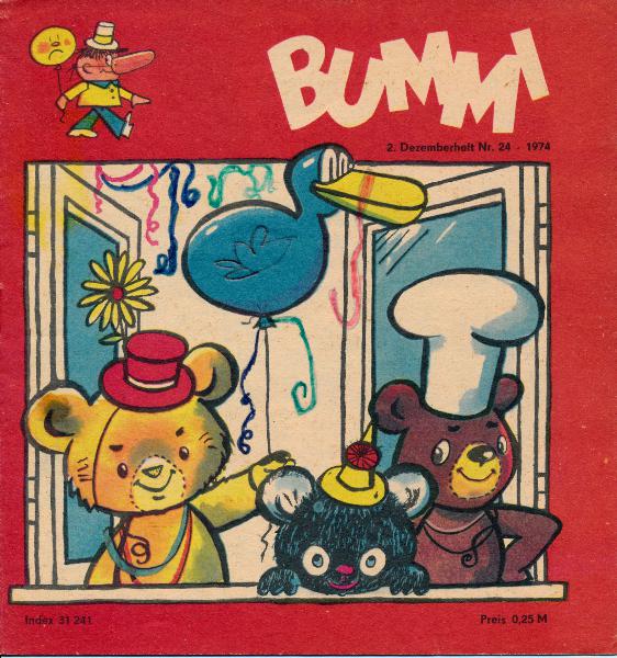 Bummi 2. Dezemberheft Nr. 24/1974