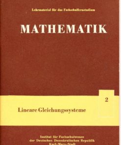 Mathematik / Lineare Gleichungssysteme