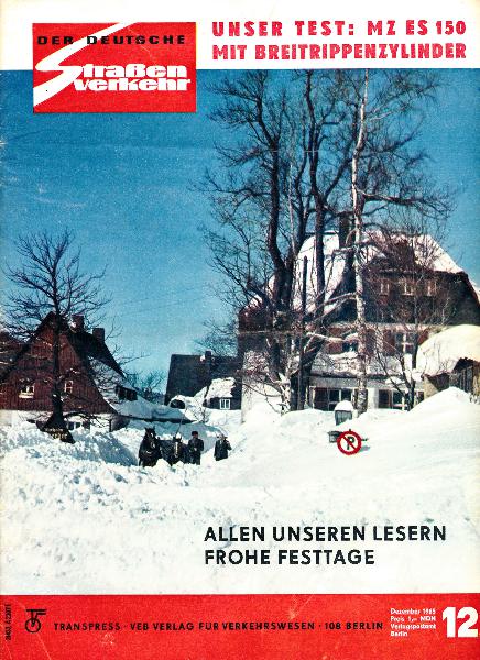 Der deutsche Straßenverkehr  12/1965