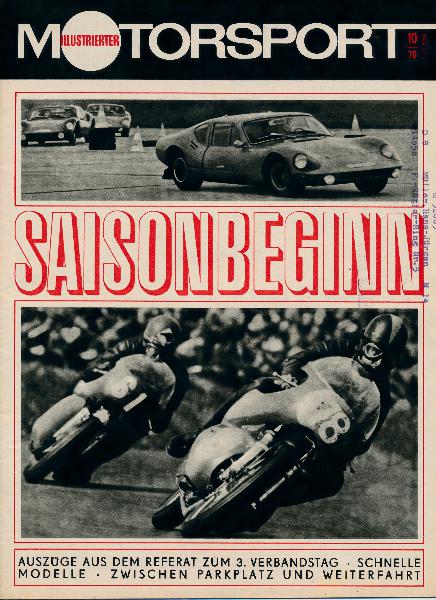 Illustrierter Motorsport  10/1970
