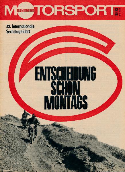 Illustrierter Motorsport  22/1968