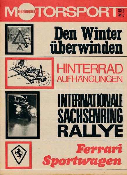 Illustrierter Motorsport  23/1968
