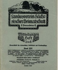 Heft 5-6/1925 Mitteilungen des Landesvereins Sächsischer Heimatschutz