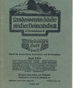 Heft 9-12/1935 Mitteilungen des Landesvereins Sächsischer Heimatschutz