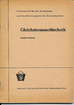 Gleichstrommeßtechnik