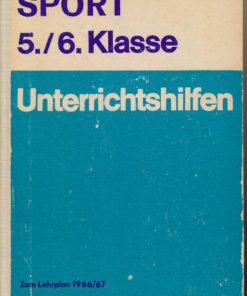 Sport  5./6. Klasse  Unterrichtshilfen