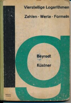 Vierstellige Logarithmen / Zahlen-Werte-Formeln