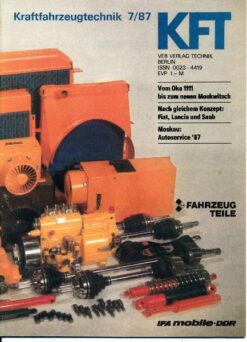 Kraftfahrzeugtechnik 7/1987